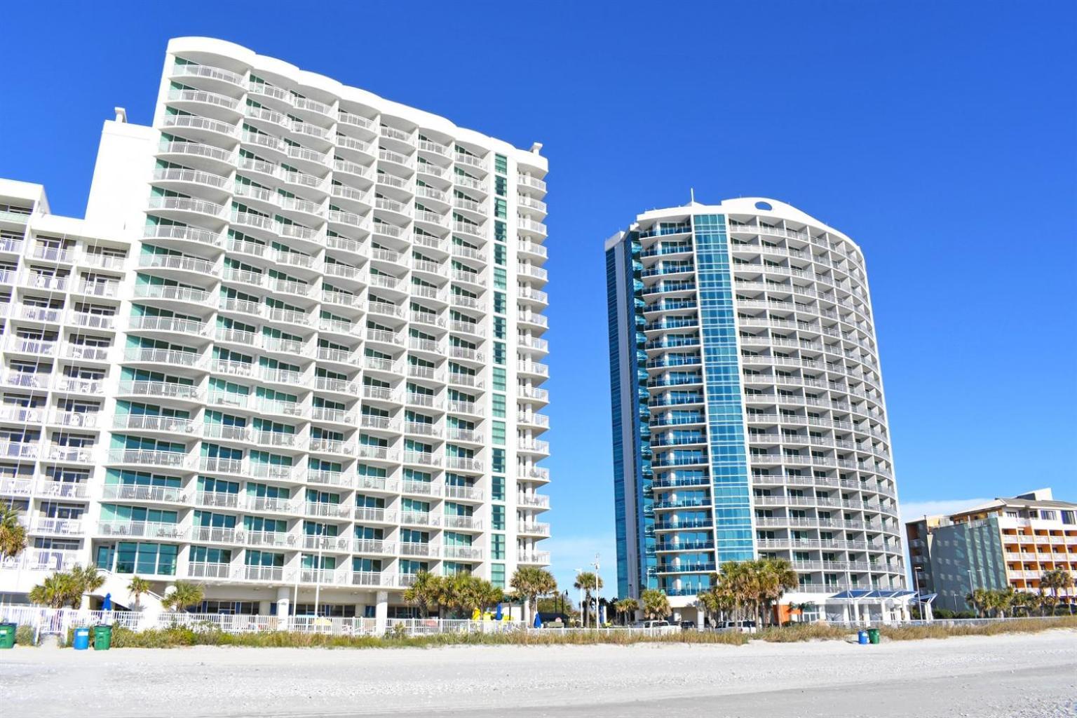 默特尔比奇Stunning Ocean Front Views Steps To Boardwalkpier公寓 外观 照片