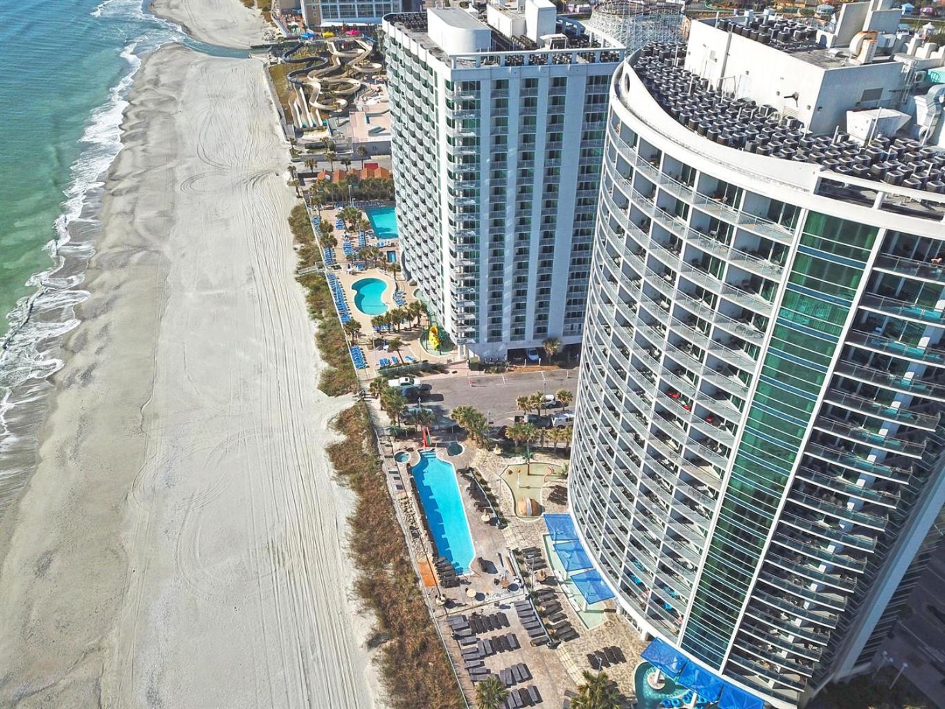 默特尔比奇Stunning Ocean Front Views Steps To Boardwalkpier公寓 外观 照片